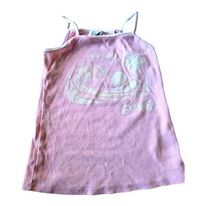Barbie Pink Kids Tank Top size M